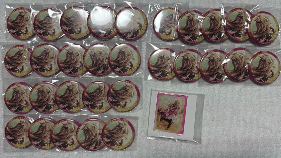 ウマ娘 ワンダーアキュート CANバッジ アートスタンド