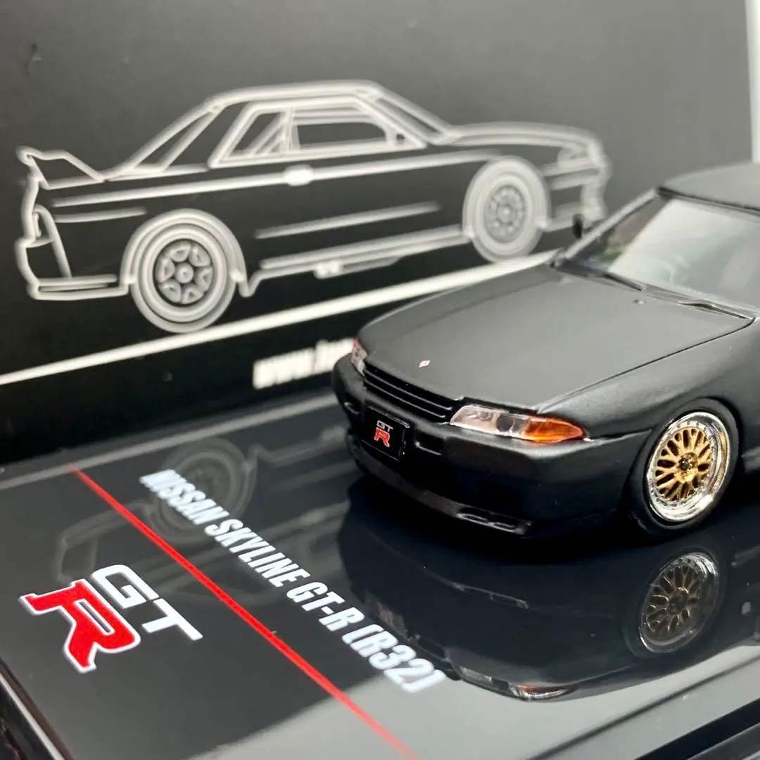 希少 INNO64 日産 スカイライン GT-R R32 ブラック イノモデル
