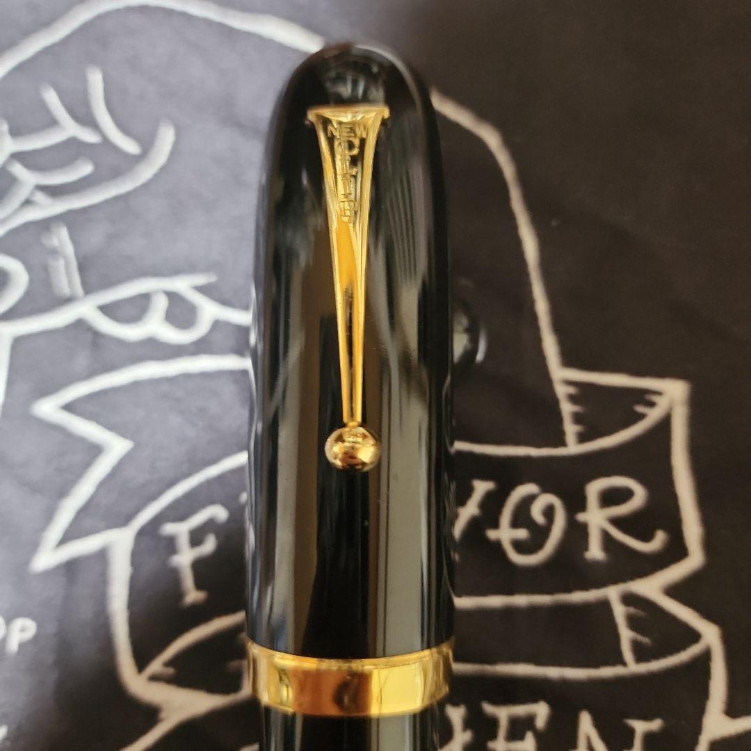 new clip 万年筆 アンティーク 刻印あり