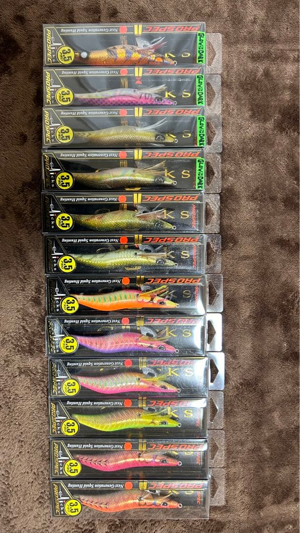 カンジ クリックス エギ 3.5寸 34本セット②