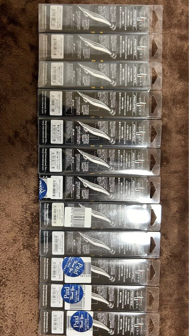 カンジ クリックス エギ 3.5寸 34本セット②