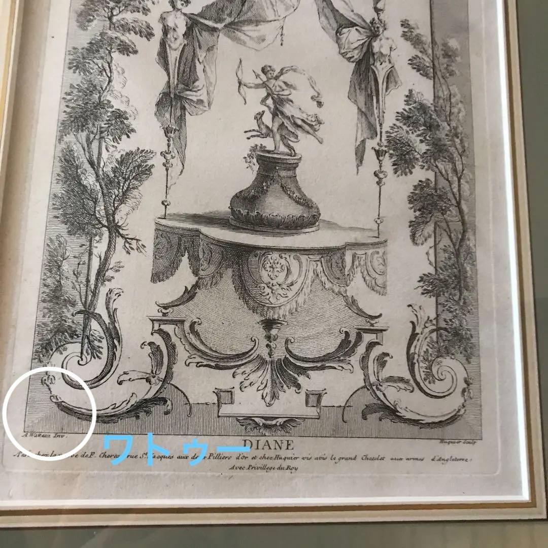 ダイアン　アポロン　最大サイズ　版画　エッチング