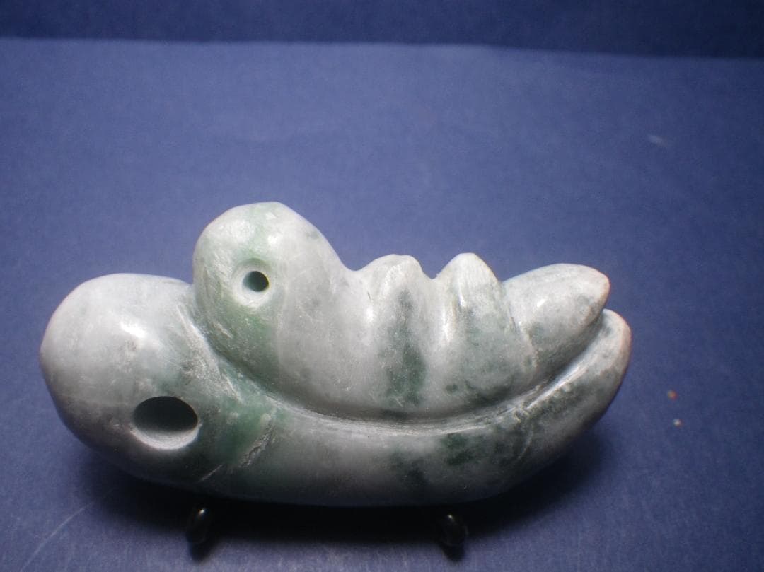 勾玉 翡翠　古代 　２５０６２９－４