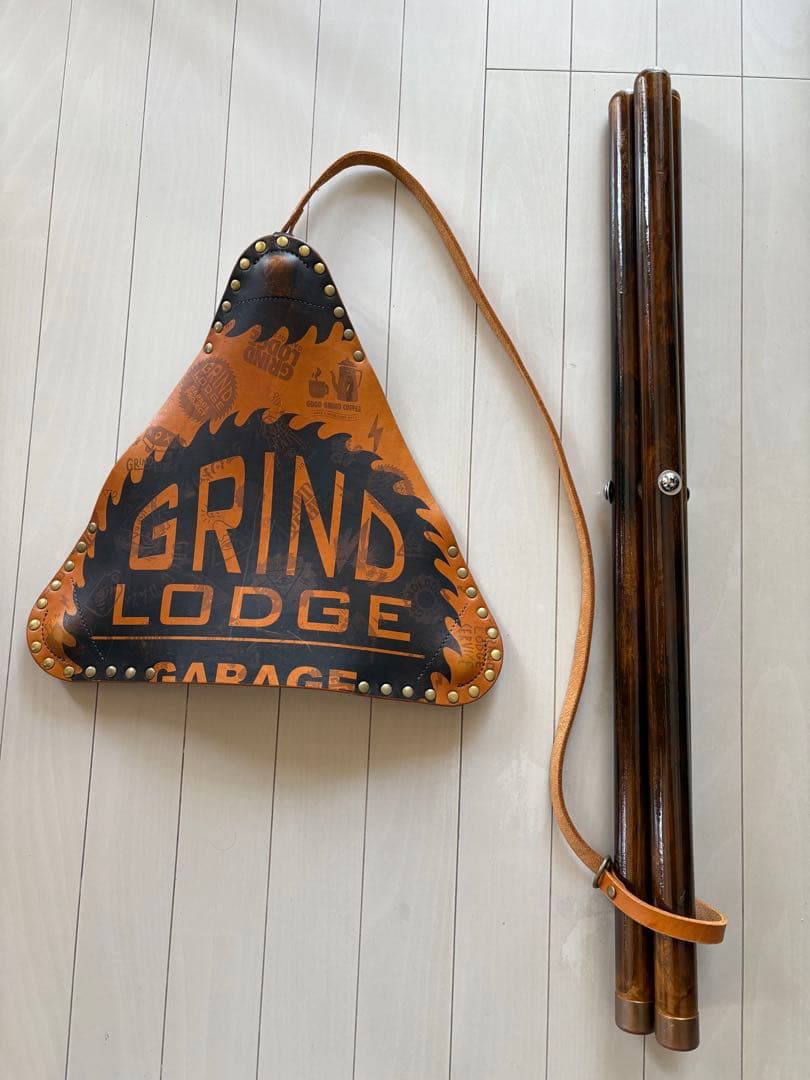 GRINDLODGE×Boab LEATHER WORKS ハンティングチェア