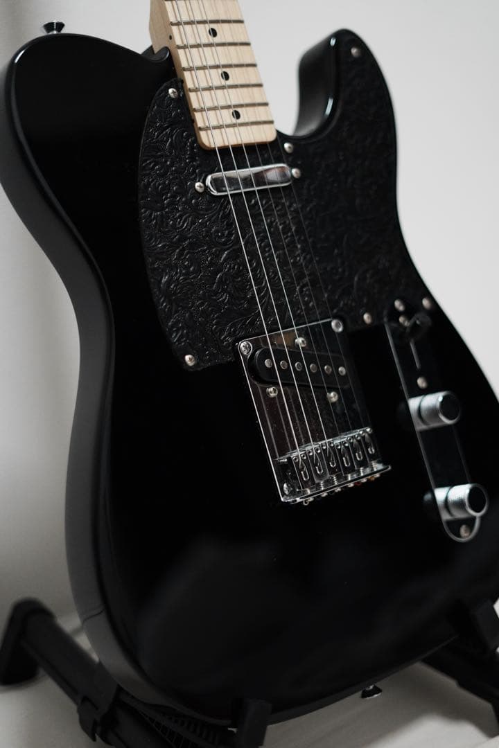 【ほぼ新品レア】オールブラックSquier Telecaster