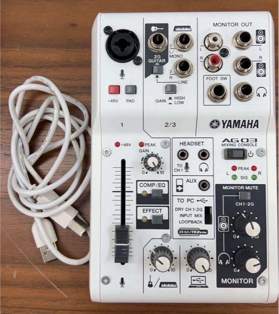 YAMAHA AG03 オーディオインターフェイス ミキサー