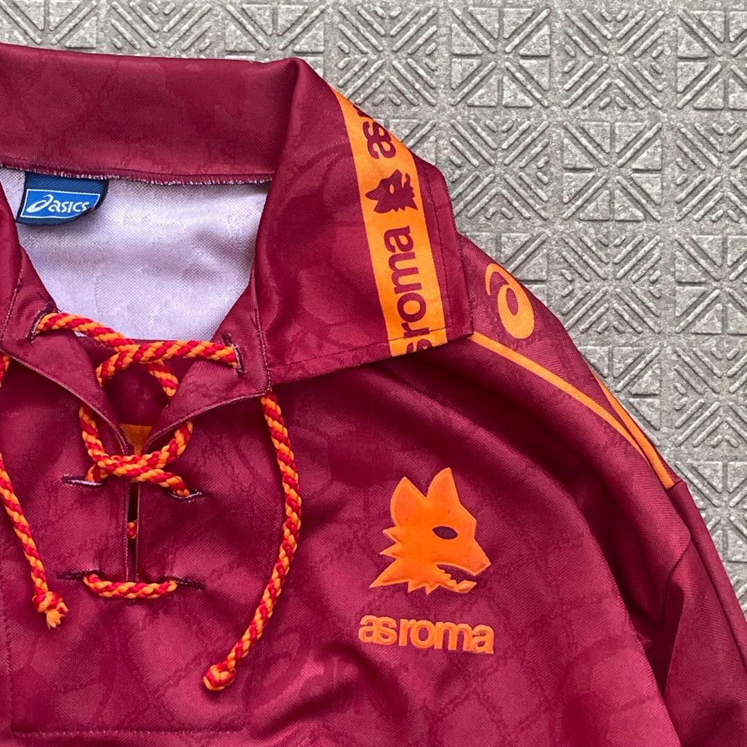 ウェア 90s 1994/1995 AS ROMA soccer game shirt