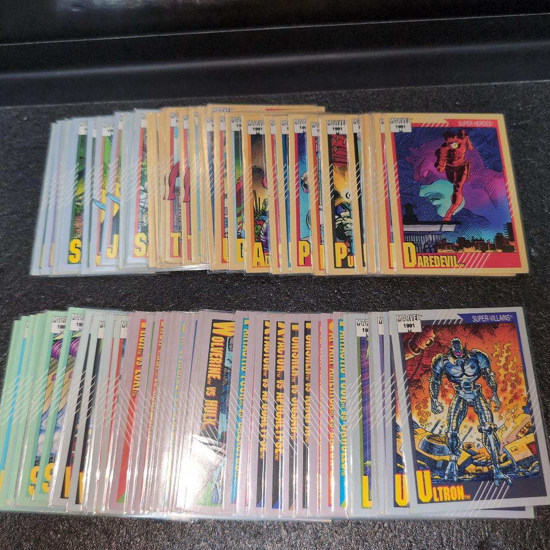 MARVEL 1991 トレーディングカード まとめ メルカリ便