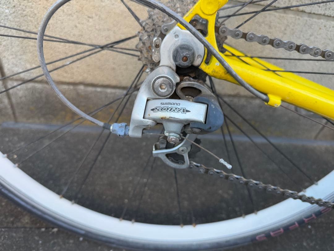 yellow イエロー　アルカーボン　ロードバイク　送料一部無料