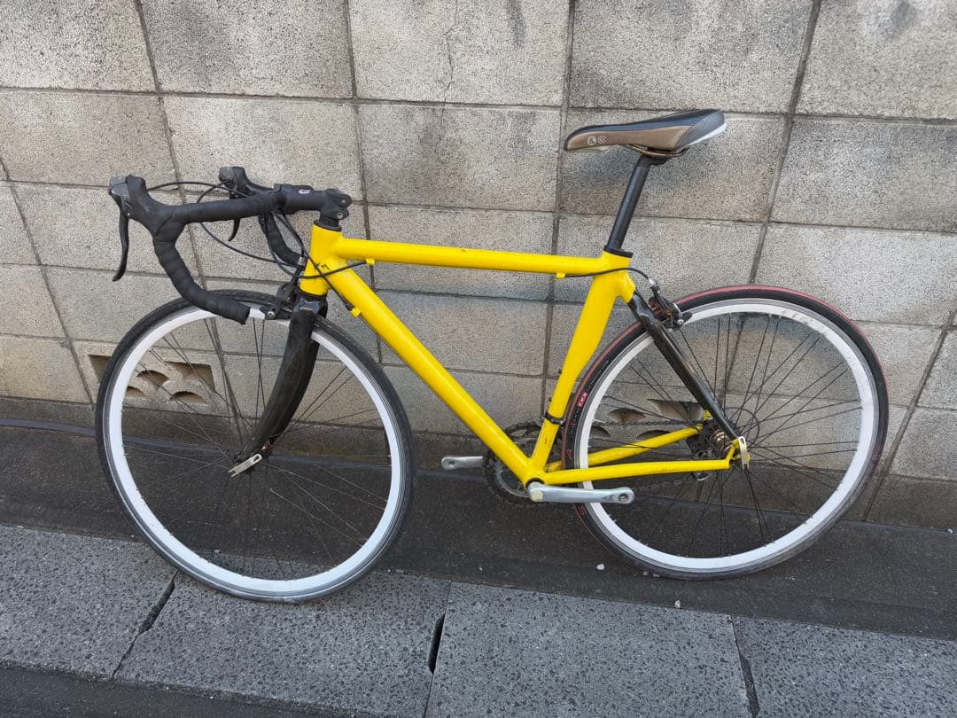 yellow イエロー　アルカーボン　ロードバイク　送料一部無料