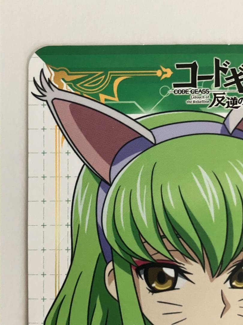 コードギアス　まねきねこ　コースター　C.C. シーツー