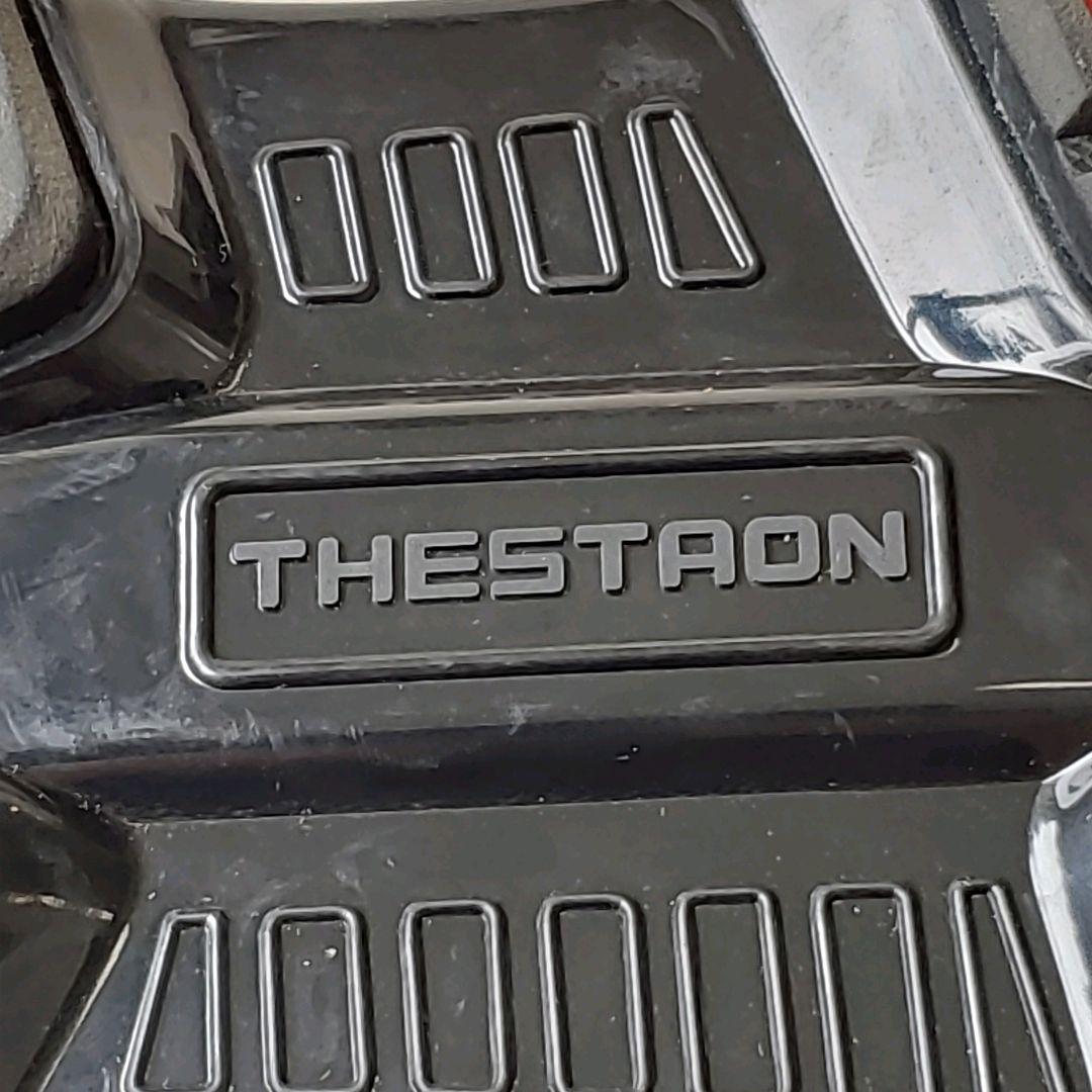 THE STORE UK15 33cm ゴルフシューズ 黒/赤 合成皮革