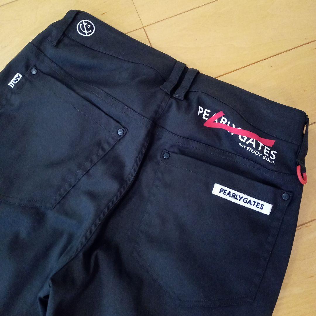 PEARLY GATES ブラックパンツ