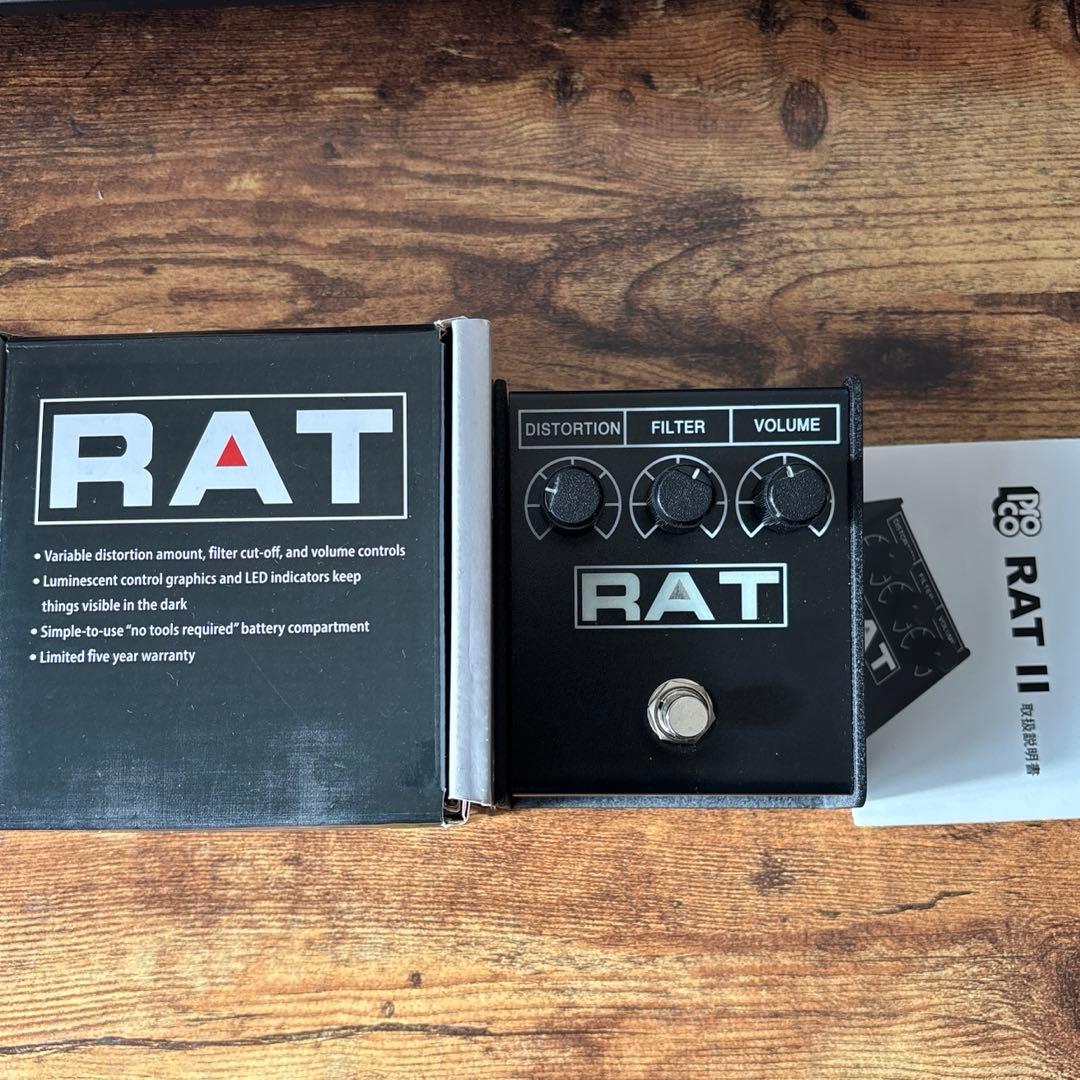 RAT エフェクター proco rat2 ディストーション