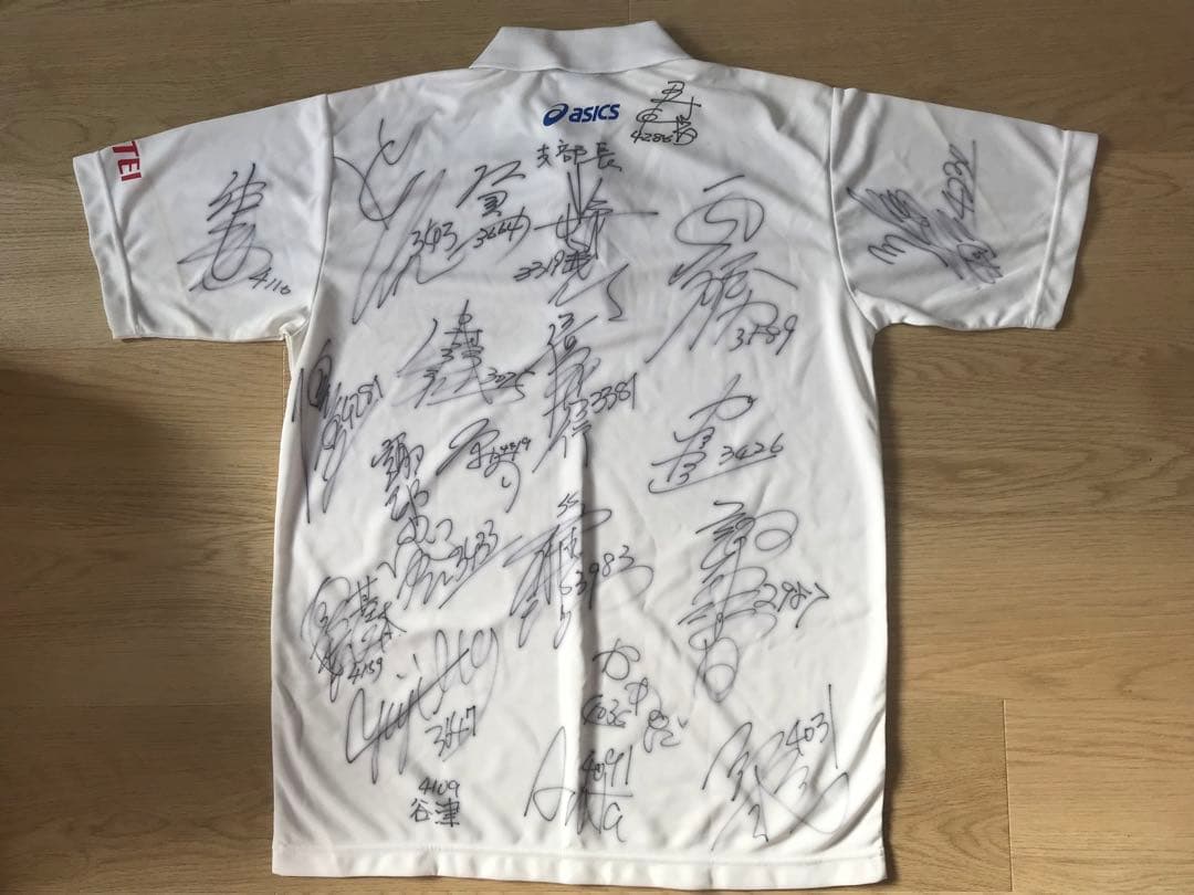 【希少】競艇　直筆サインシャツ