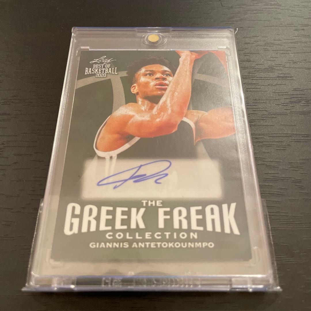 Giannis ヤニス アデトクンボ 直筆サインカード