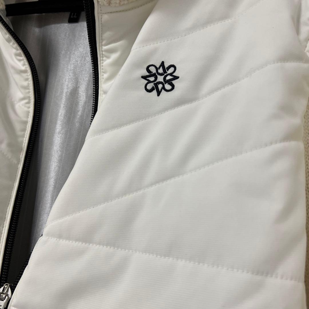 セントアンドリュース・中綿キルト袖ニットブルゾン