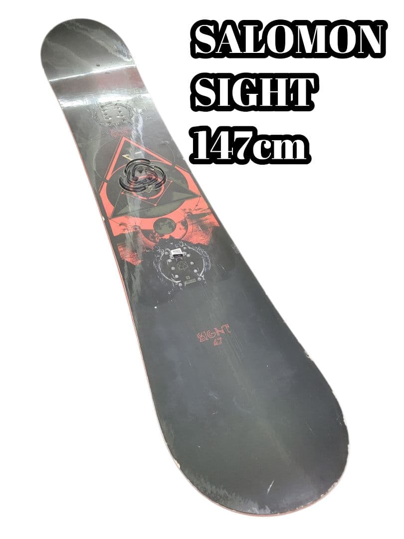 SALOMON SIGHT 147cm サロモン スノーボード 板 中古 現状