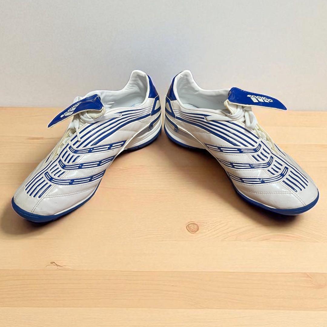 美品 レア adidas プレデター アブソリオン サッカー ホワイト/ブルー