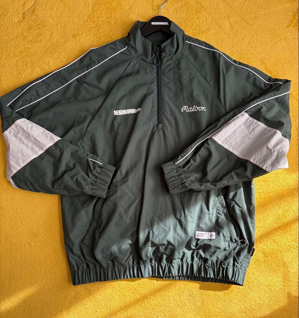 メンズウェア NEIGHBORHOOD X MALBON QUARTER ZIP JACKET