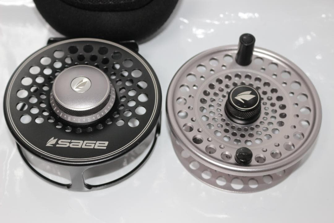 セージ　Sage　トラウトスペイ　3/4/5　黒　Stealth　ポーチ付　美品