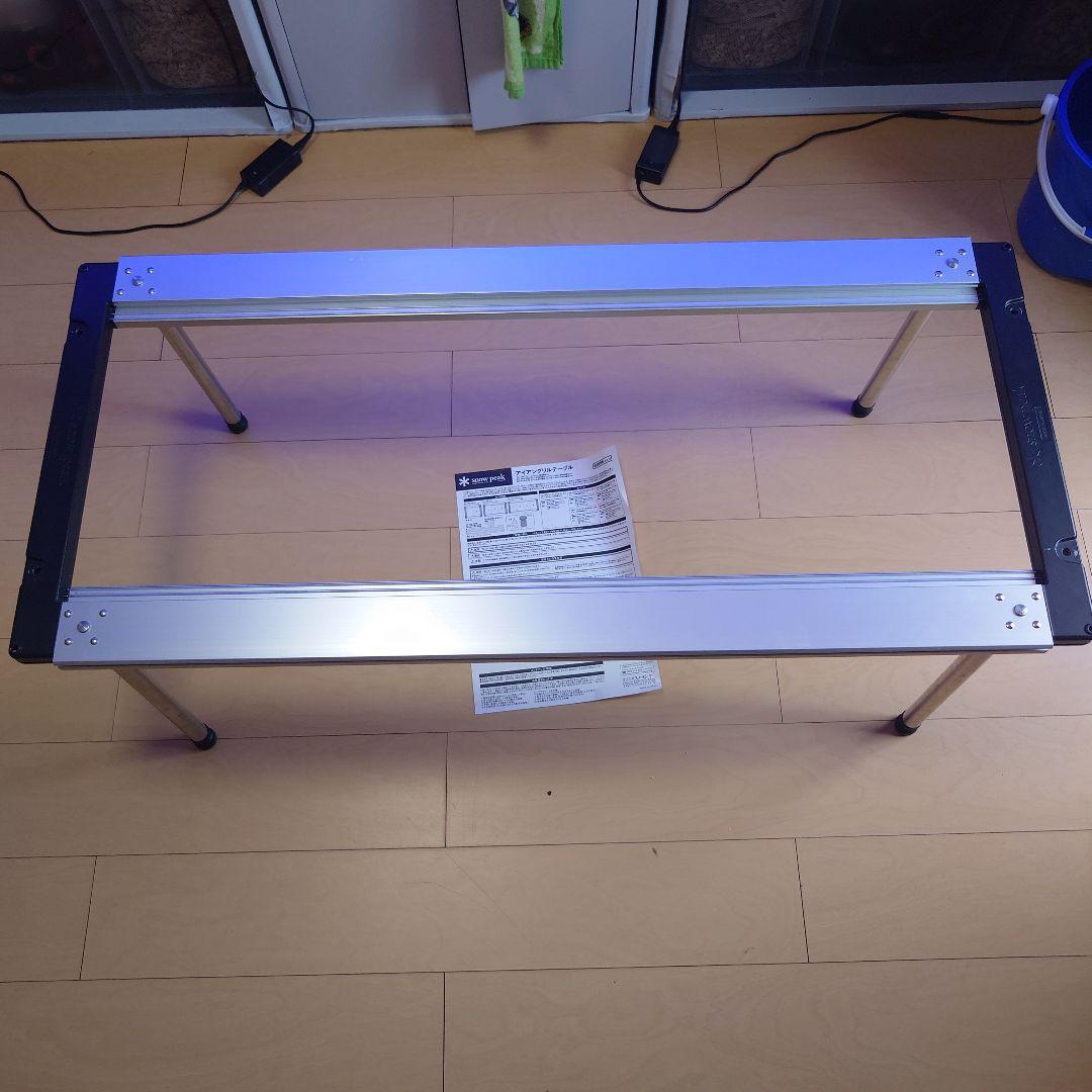 スノーピーク　アイアングリルテーブルロング　400脚セット　IGT　美品　中古
