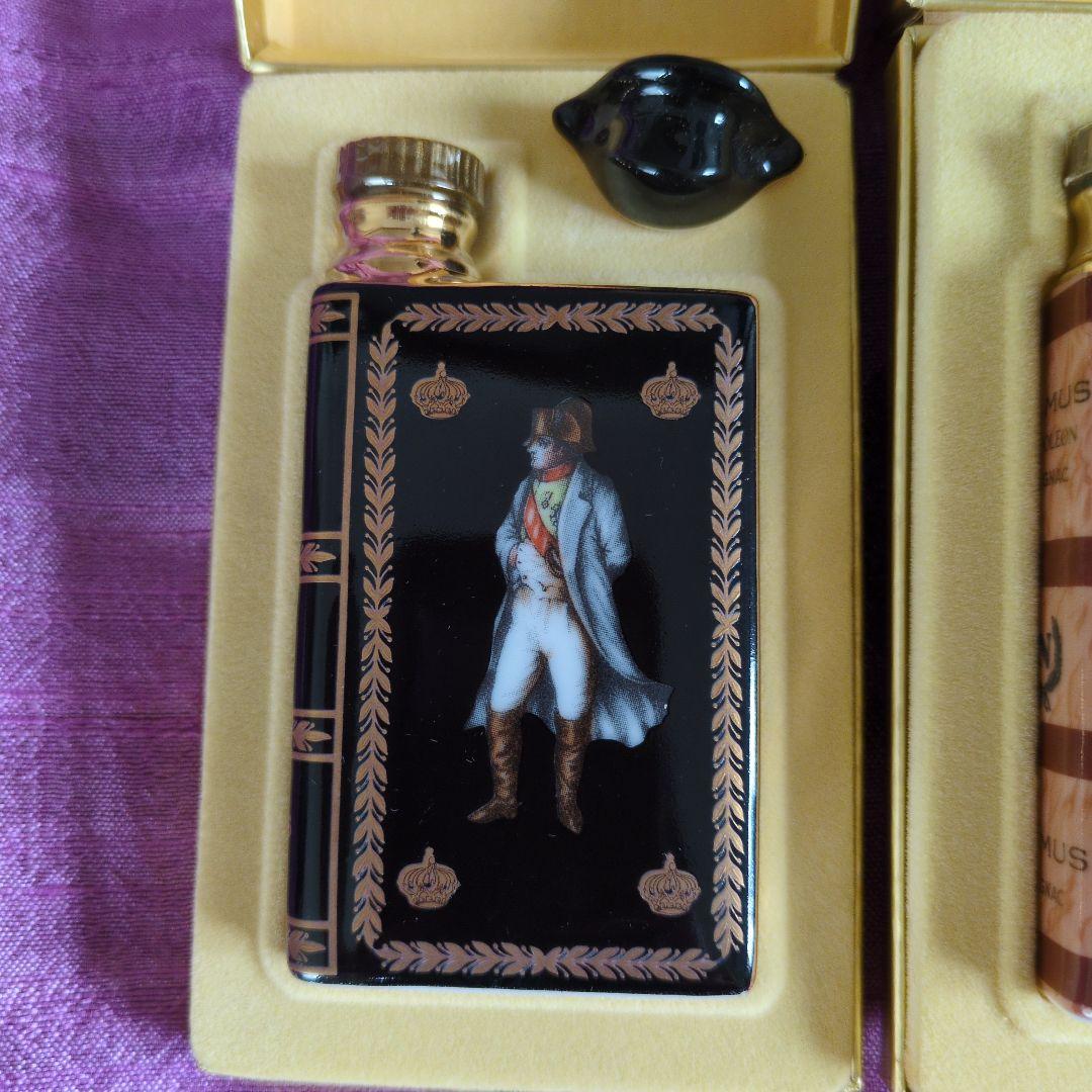 ♦️CAMUS♦️ナポレオンデザインのブランデーミニボトル3点セット