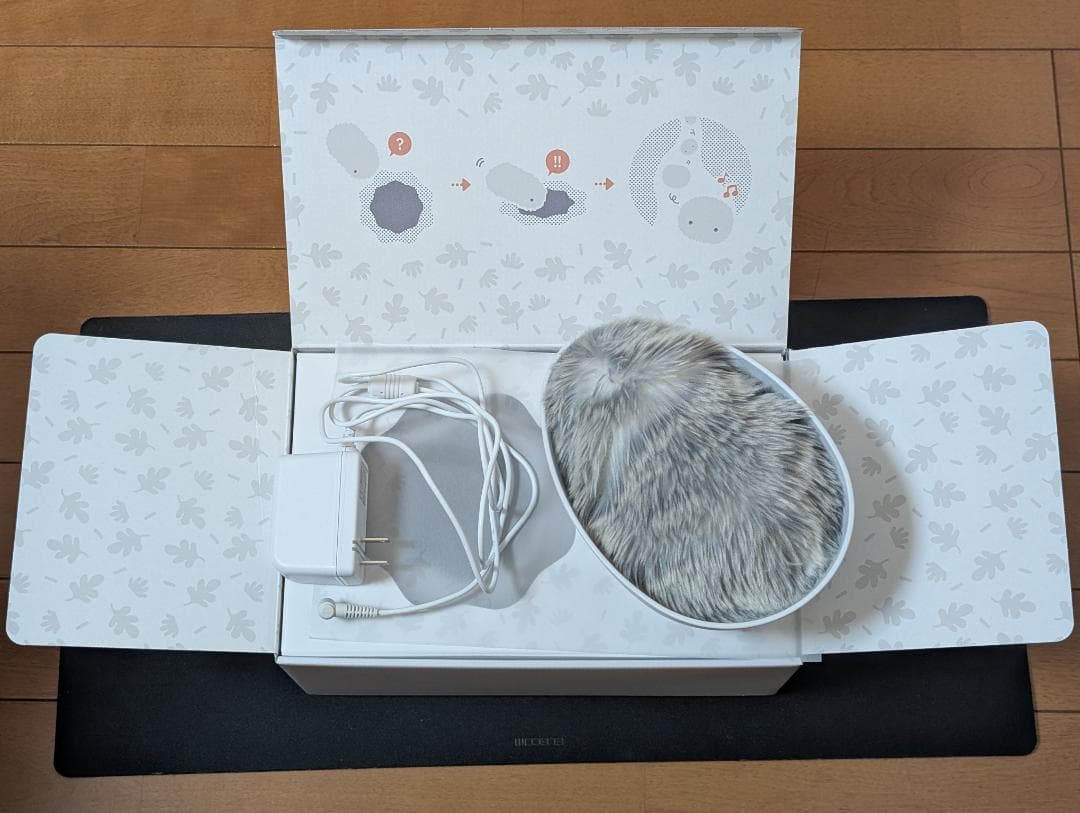 Moflin ぬいぐるみ本体 グレー 充電器付き