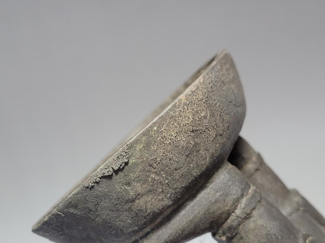 古銅 将軍像 明清時代 高さ約20.1cm