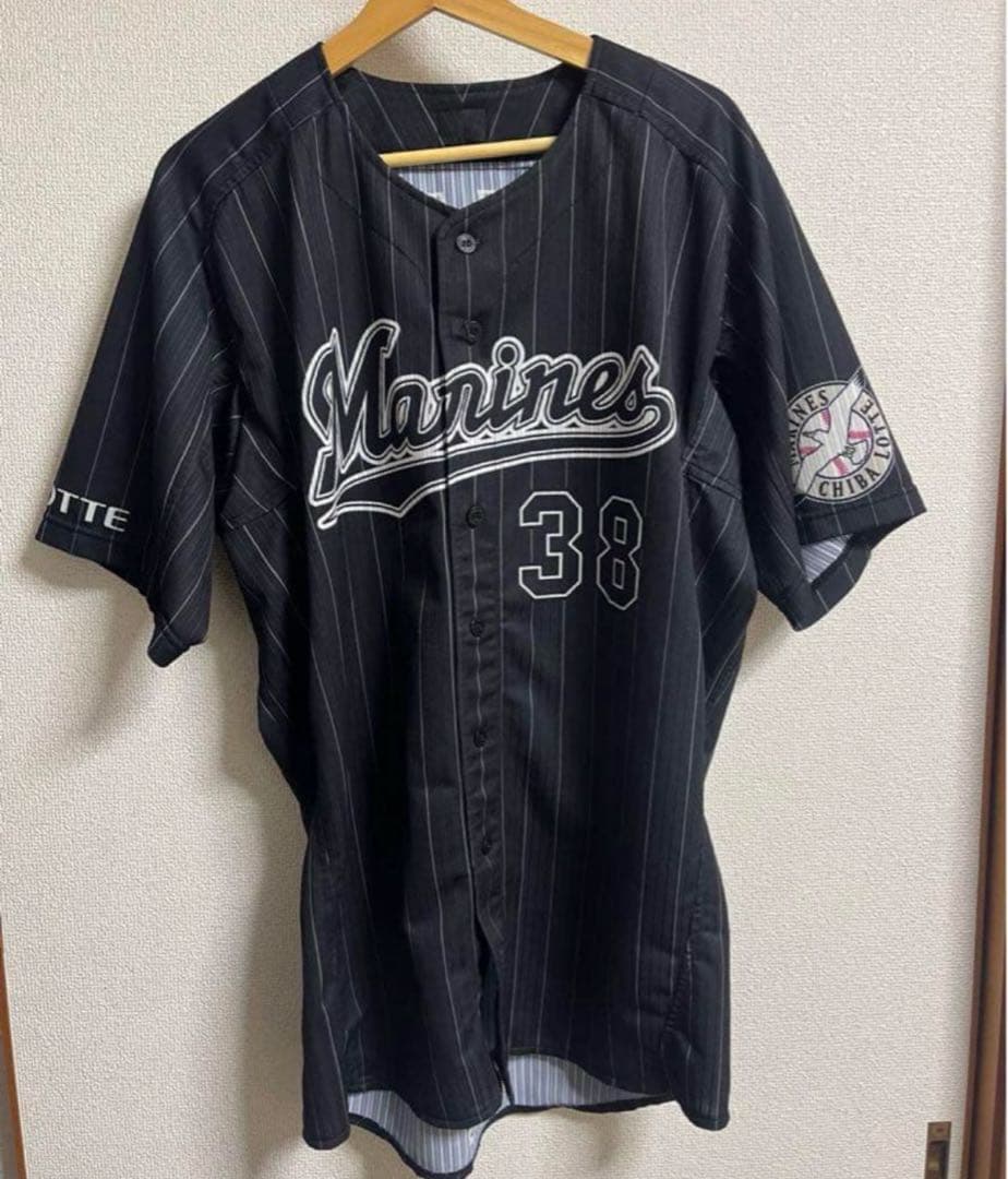 【実着用】　高部　ユニフォーム　実使用　千葉ロッテマリーンズ　ミズノ　ビジター