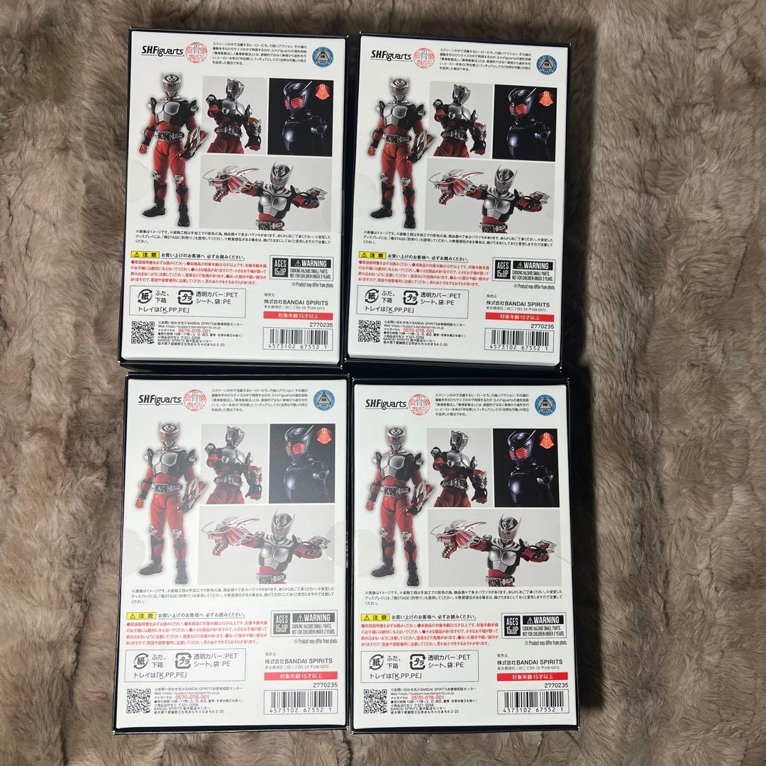 4点 S.H.フィギュアーツ（真骨彫製法） 仮面ライダー龍騎 新品