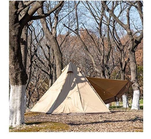 TOMOUNT ワンポールテント ポリコットン、TC