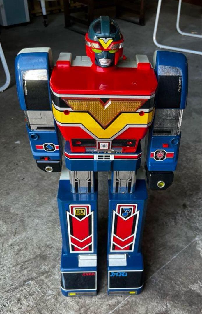 地球戦隊ファイブマン ジャンボマシンダー ※52cm