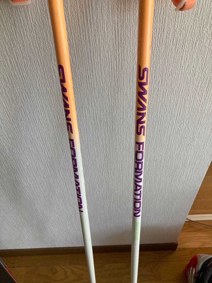 SALOMON スキーセット（ストック・スキー靴付き）