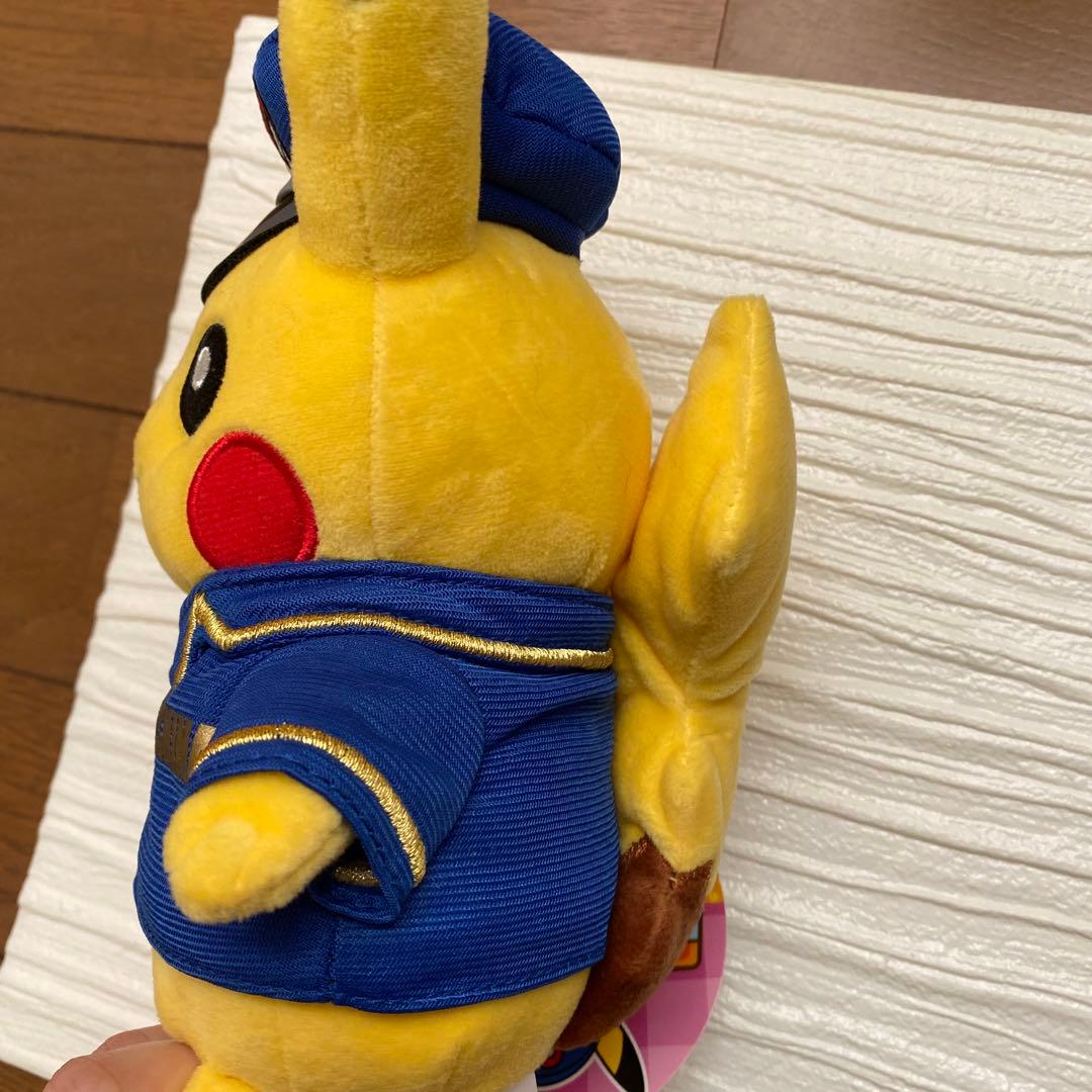 【タグ付き】駅長ピカチュウ ポケモンストアアミュプラザ 鹿児島 マスコット