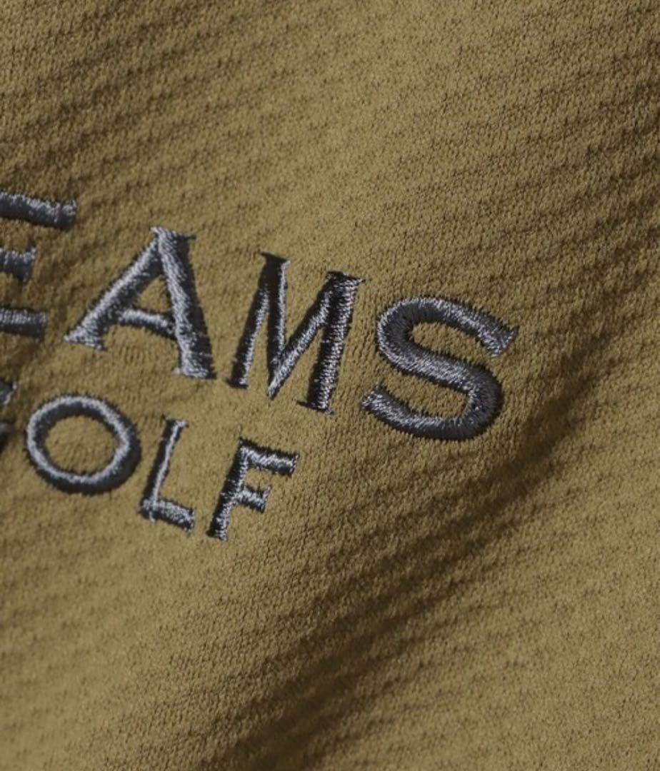 【新品未使用】Lサイズ　ビームスゴルフ　スリーブライン モックネックシャツ