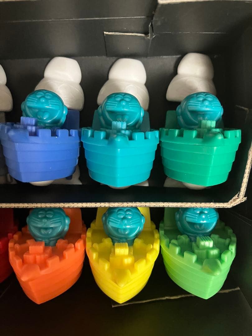 映画ドラえもん　特典おまけ　全10色フィギュアセット　レトロ　レア