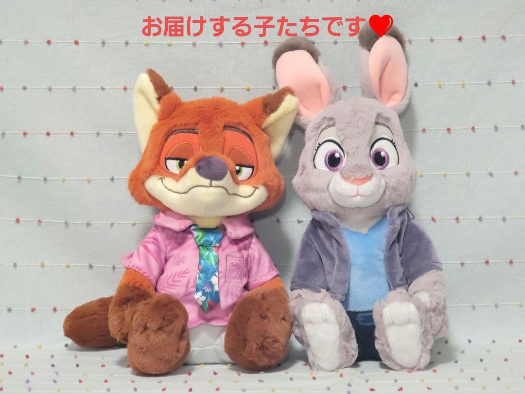 ジュディ ニック ぬいぐるみ ポージーペンケース ズートピア2ディズニーリゾート