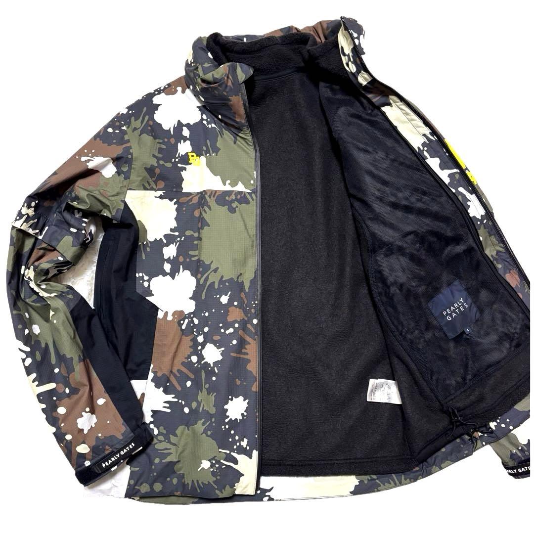 ✨美品✨PEARLY GATES　4way　ブルゾン カモフラ　バッグロゴ　M