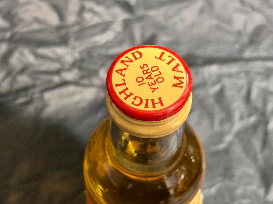 ミニボトル　グレンモーレンジィ１０　旧デザイン　箱付き　古酒