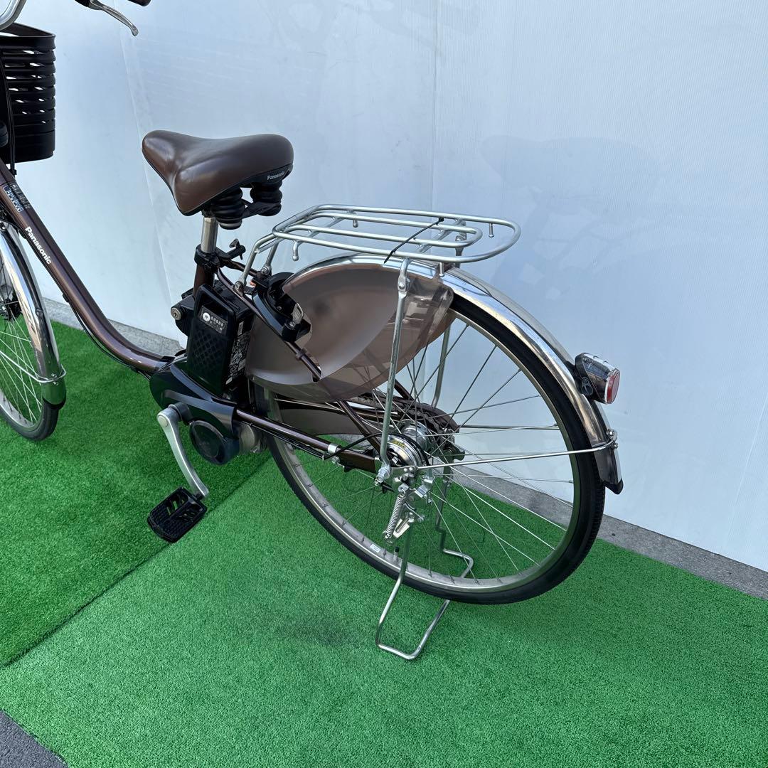 Panasonicパナソニック電動アシスト自転車26インチ 12Ahブラウン