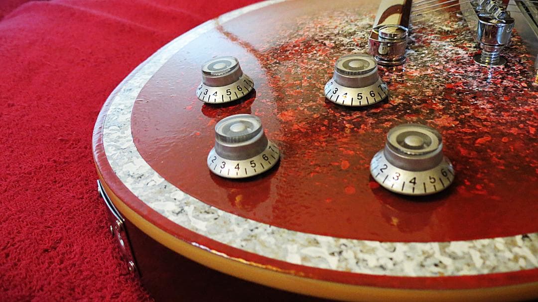 LP　ラッカーオリジナル塗装　コイルタップブレンダー搭載　アルニコピックアップ