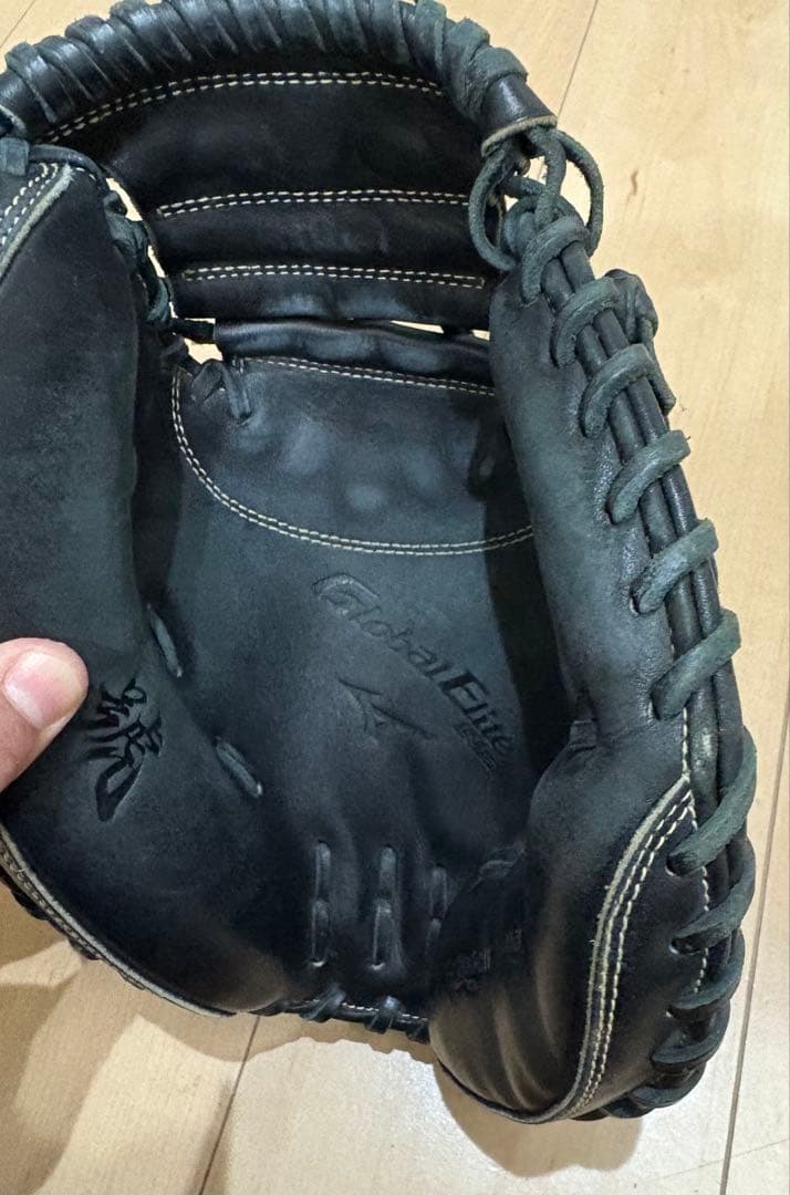 【gacku】ミズノ キャッチャーミット 少年軟式 グローバルエリート 號