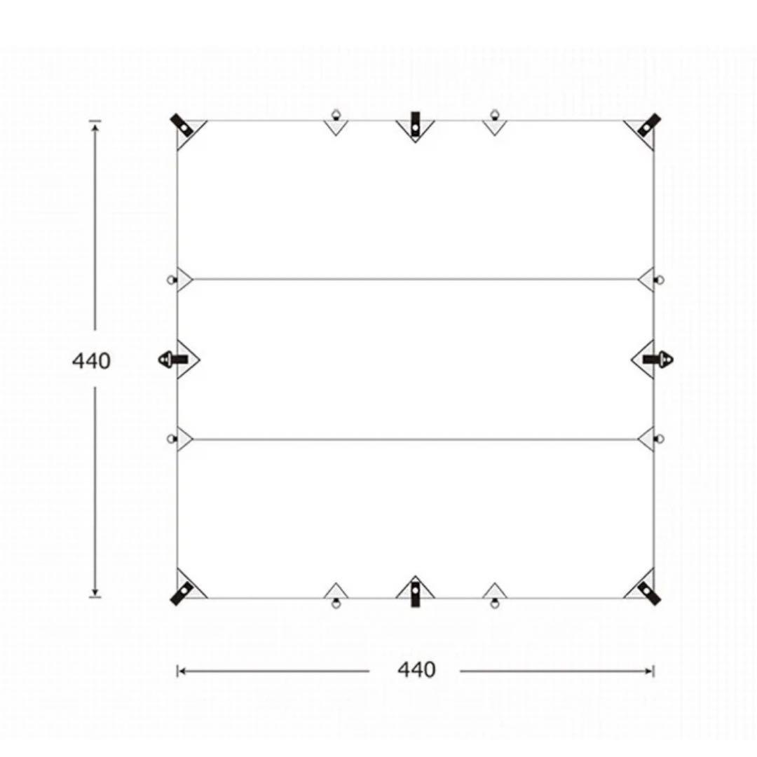 MacOne Recta L Ranger Coyote タープ