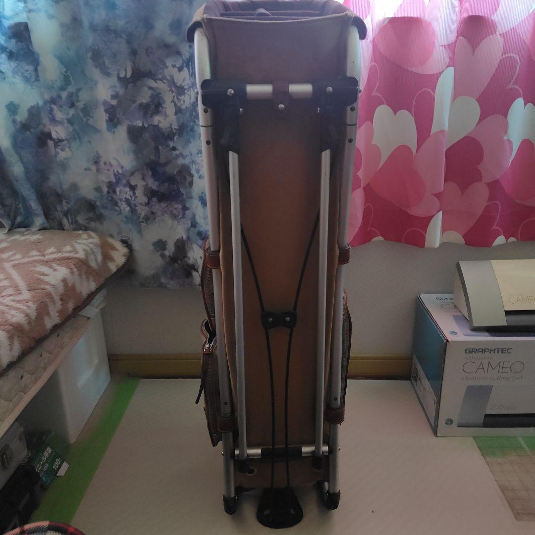 T*F様 ブラウン折りたたみキャディバッグ