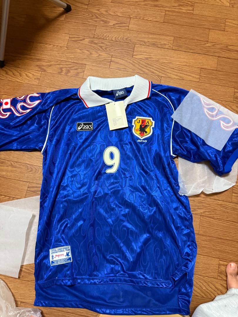 asics JFA 日本代表シャツ L 9番