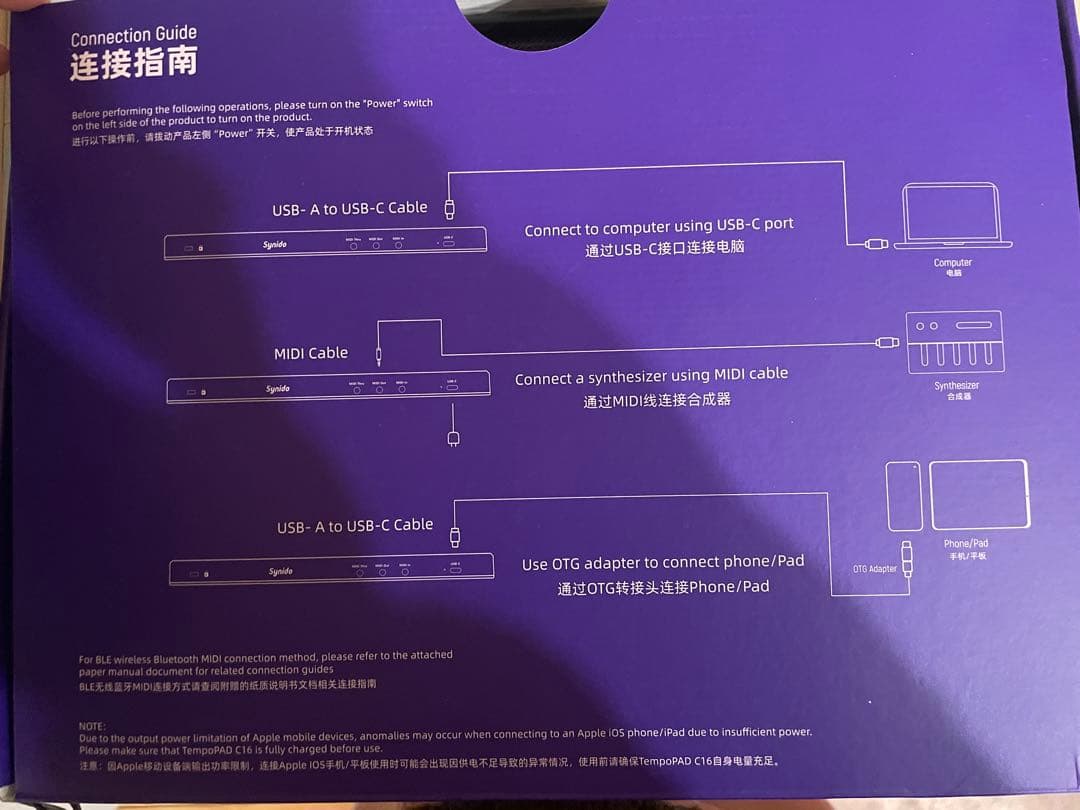 日本未発売 Synido TempoPAD C16 MIDIコン レア