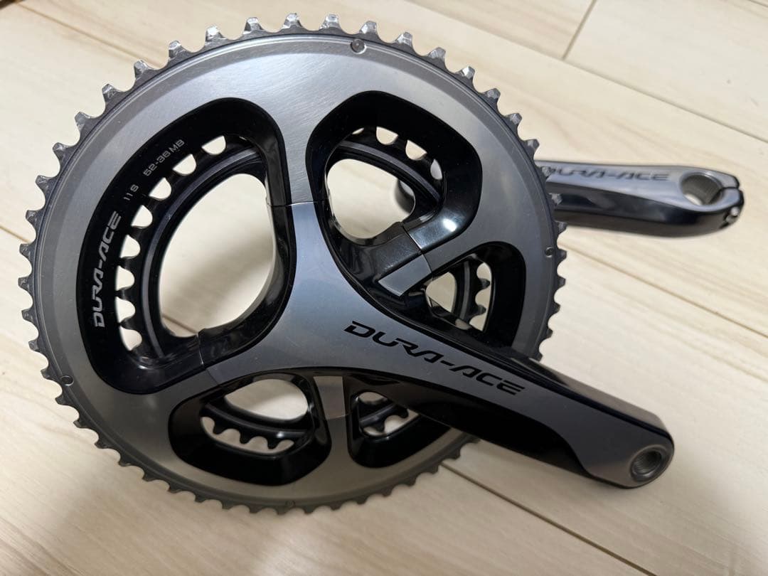 パーツ SHIMANO FC-9000 52-36 170m m Dura-ace