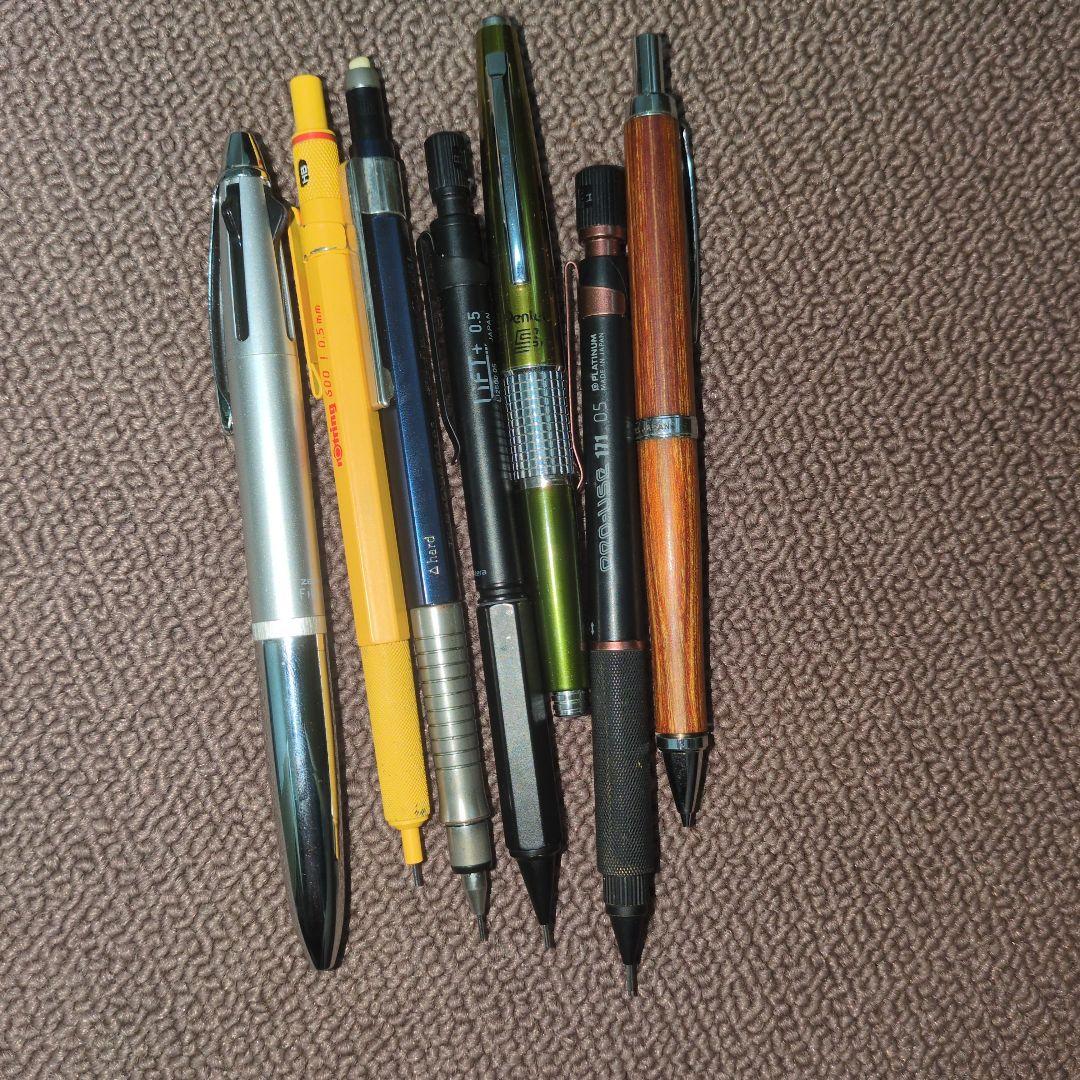 シャープペンシル、ボールペンセット