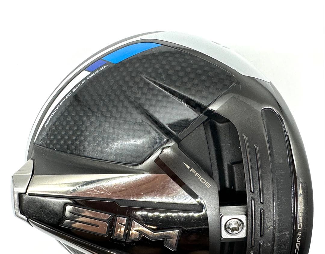 中古美品｜テーラーメイド｜SIMドライバー9度ヘッドのみ単品シム｜ヘッドカバー付